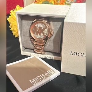 Michael Kors Rose Gold Tone Watch